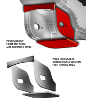 Load image into Gallery viewer, 2017-2026 Gen 2 &amp; Gen 3 Raptor Lower Arm Pocket Reinforcement Gusset kit