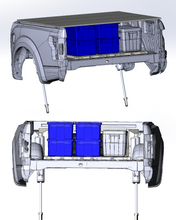 Load image into Gallery viewer, 2017-2020 Gen 2 Raptor 5-Link Mid Travel Rear Suspension Kit with Thru the bed Bypass Shock