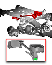 Load image into Gallery viewer, 2021-2026 Ford F-150 Raptor Rear Spring &amp; Panhard Bar Frame Mount Kit - Weld-On