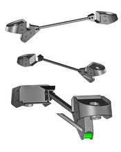 Load image into Gallery viewer, 2021-2026 Ford F-150 Raptor Rear Spring &amp; Panhard Bar Frame Mount Kit - Weld-On