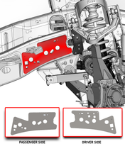 Load image into Gallery viewer, 2021-2026 Gen 3 Raptor Front Frame Reinforcement Plates