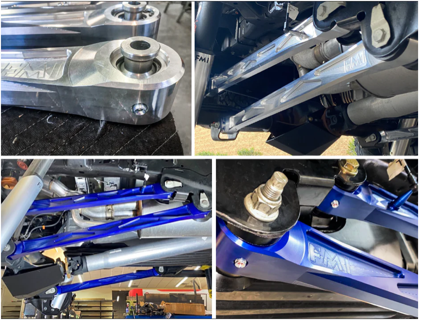 2024 RANGER RAPTOR REAR SUSPENSION KIT - BILLET ALUMINUM ARMS WITH ULTRA-FLEX JOINTS