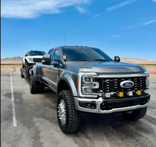Load image into Gallery viewer, 2023+ FORD F-250 SUPER DUTY FRONT LIGHT MOUNT KIT (STOCK BUMPER)