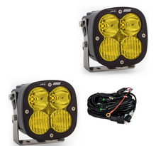 Load image into Gallery viewer, Baja Designs  XL80 LED AUXILIARY LIGHT POD PAIR  Driving/Combo Amber #677813