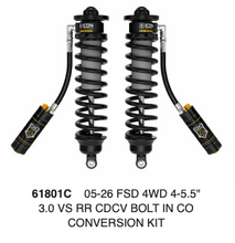 Load image into Gallery viewer, ICON 05-26 FSD 4WD 4-5.5" 3.0 VS RR CDCV BOLT IN COILOVER  CONVERSION KIT