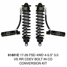 Load image into Gallery viewer, ICON 17-26 FSD 4WD 4-5.5" 3.0 VS RR CDEV BOLT IN CO CONVERSION KIT