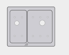 Load image into Gallery viewer, Switch-Pro Dual Bezel Flush Mounts