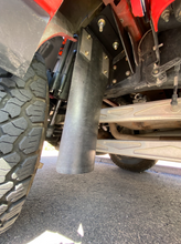 Load image into Gallery viewer, (2017-2024) Gen 2 &amp; Gen 3 Raptor - Rear Shock Guard Mud Flap Frame Mount Kit