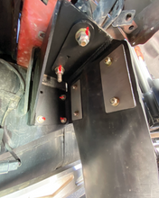 Load image into Gallery viewer, (2017-2024) Gen 2 &amp; Gen 3 Raptor - Rear Shock Guard Mud Flap Frame Mount Kit