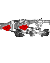 Load image into Gallery viewer, Gen 1 to Gen 3 Raptor Conversion, 5-Link Rear Arm Frame Mount Kit