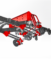 Load image into Gallery viewer, 2017-2020 Gen 2 Raptor 5-Link Mid Travel Rear Suspension Kit with Thru the bed Bypass Shock