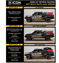 Load image into Gallery viewer, 2016-UP Toyota Tacoma 0-2.75&quot; Suspension System - Stage 10 (Billet)