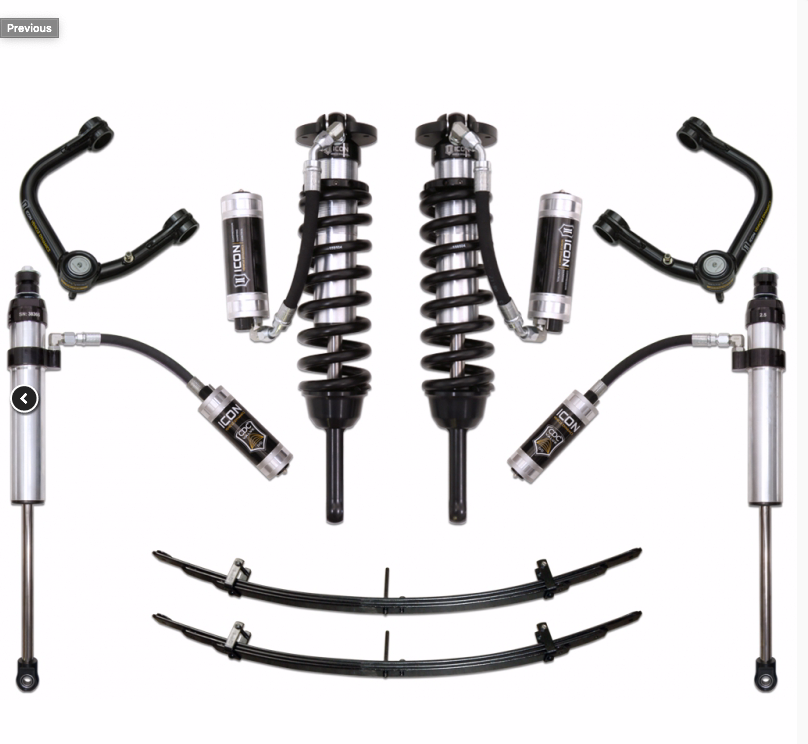 2016-UP Toyota Tacoma 0-2.75