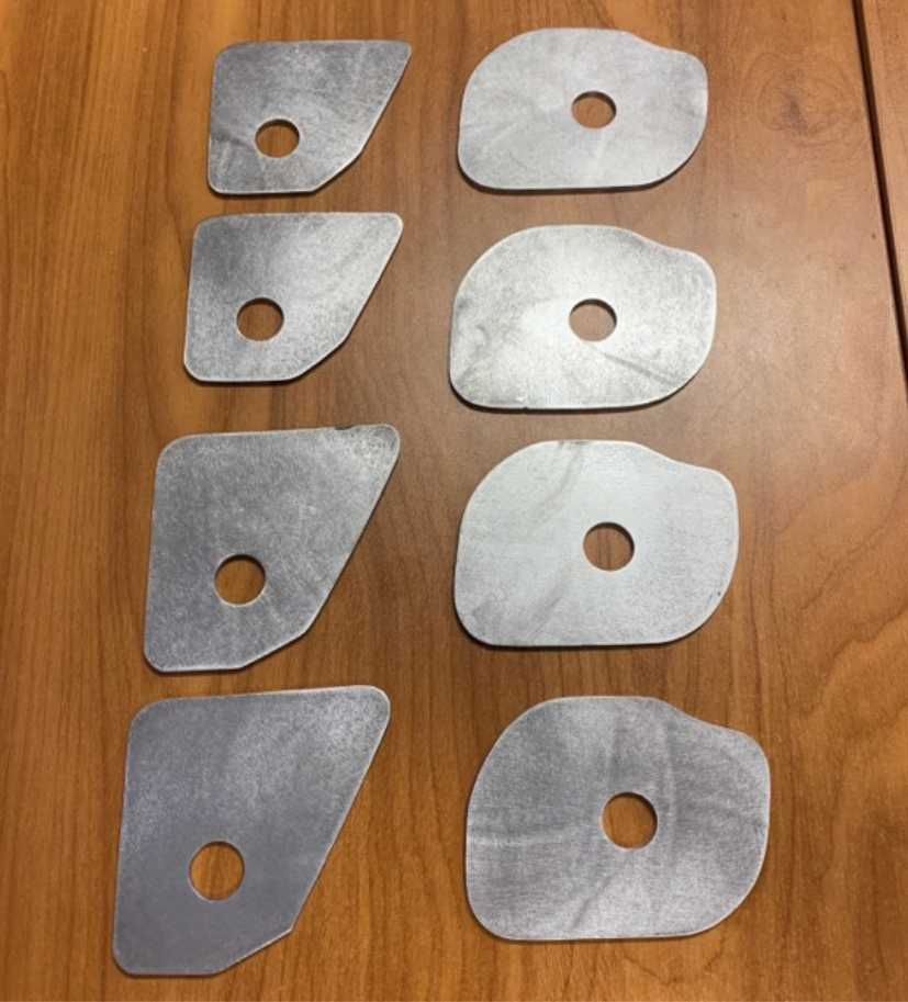 Raptor/F150 lower control arm doubler plates WIY