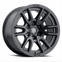 Load image into Gallery viewer, | Icon Alloys Vector 6  Satin Black  |  6x135